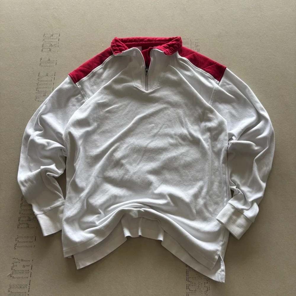 Y2K Spyder Quarter‎ Zip Pullover Sweatshirt